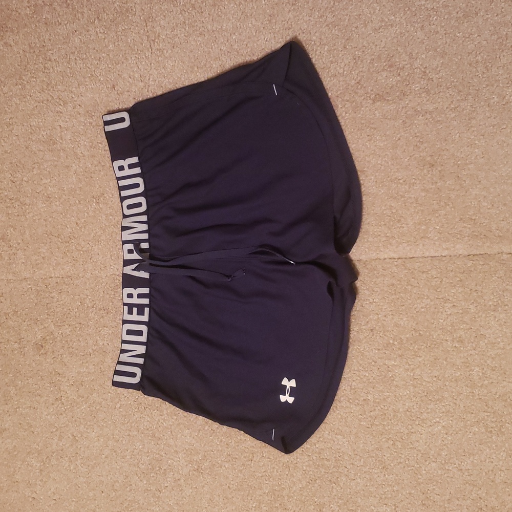 Under Armour Women's Navy Running Shorts